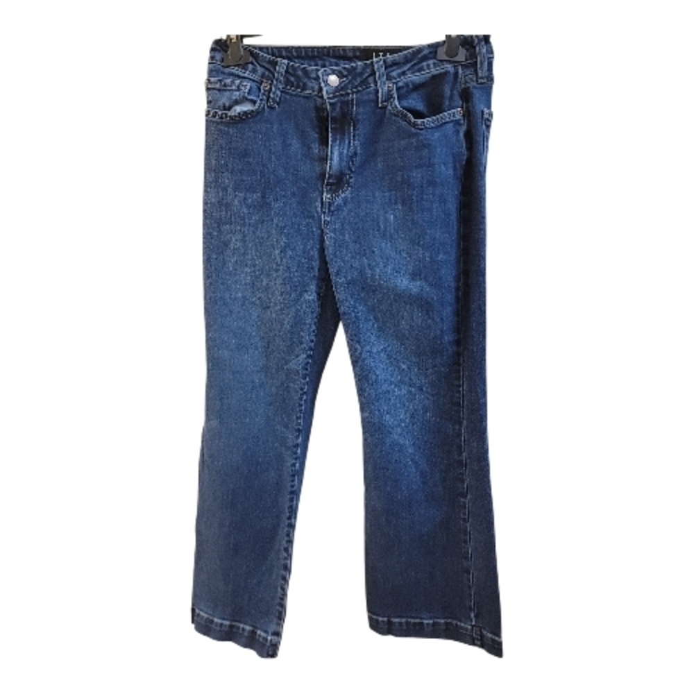 L.T.J Sicily Women's Classic Blue Straight Leg Jean, Size 30